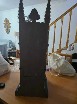 Talla Sagrado Corazón con pedestal