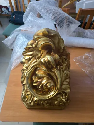 Talla Sagrado Corazón con pedestal