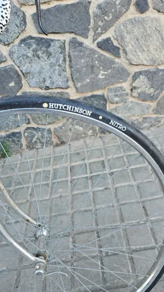 Bicicleta Clásica Torrot Azul y Blanca