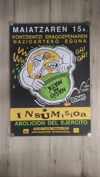 Cartel Manifestación Insumisión