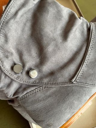 Stivaletti bassi Zara grigi