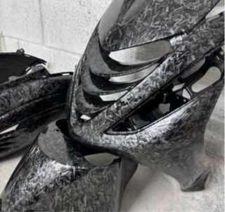 Carenado Piaggio Zip Carbono Forjado Nuevo