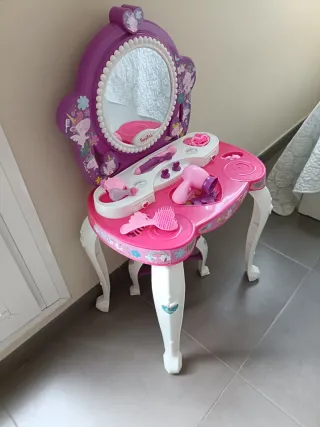 Tocador infantil plástico unicornio