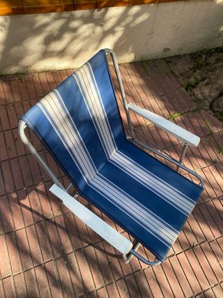 Silla de camping plegable