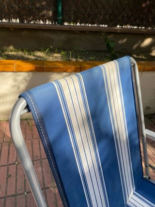 Silla de camping plegable