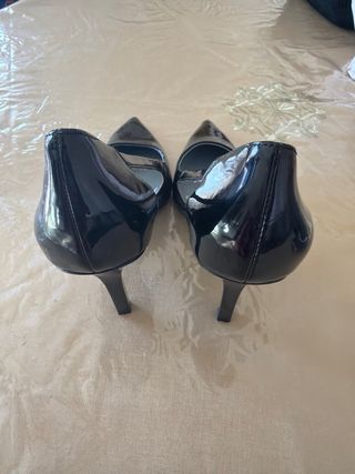 Zapatos de tacón Zara negros talla 41