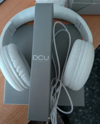 Auriculares DCU Blancos