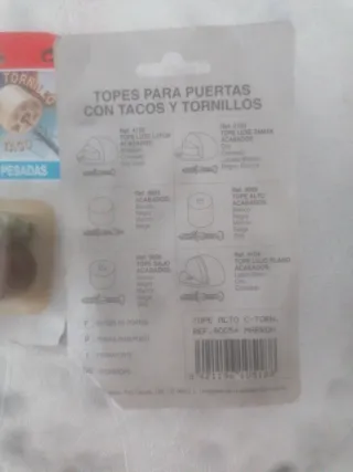 3 Topes para Puertas Pesadas Brinox