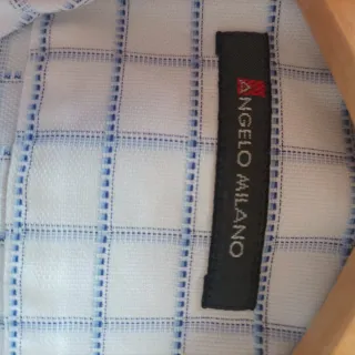Camisa Angelo Milano Cuadros Talla 3M