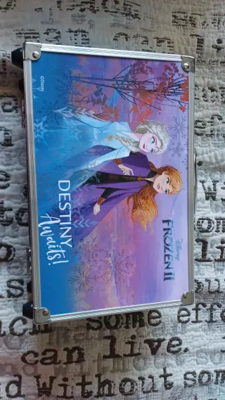 Maletín maquillaje Frozen Disney nuevo