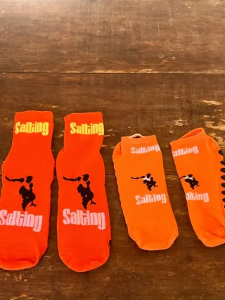 Calcetines Salting Naranja Niño/a. Talla única.