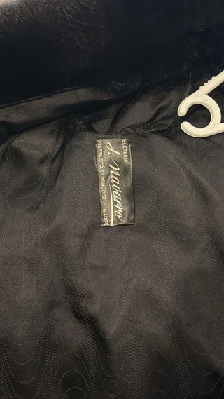 Abrigo de Ramusquet Peletería J. Navarro