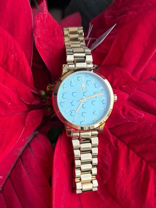 Reloj Tous Dorado y Azul