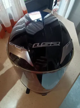 Casco Moto LS2 FF375 Combat Negro