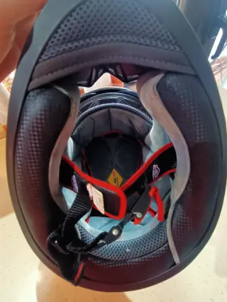 Casco Moto LS2 FF375 Combat Negro