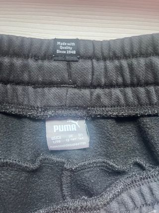 Pantalón chándal Puma negro