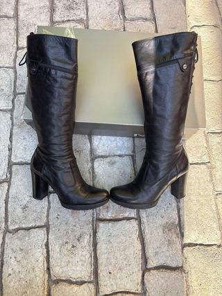 Botas altas piel NeroGiardini Talla 38