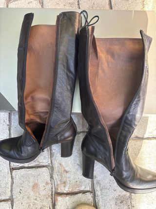 Botas altas piel NeroGiardini Talla 38