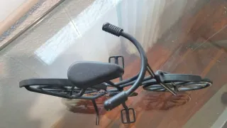 Bicicleta decorativa de metal