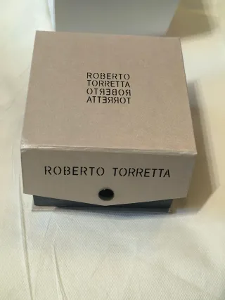 Reloj Roberto Torreta Hombre Negro/Plata