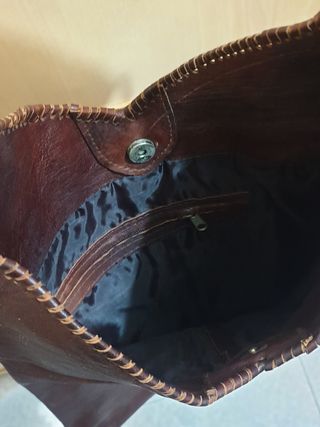 Bolso de piel vintage