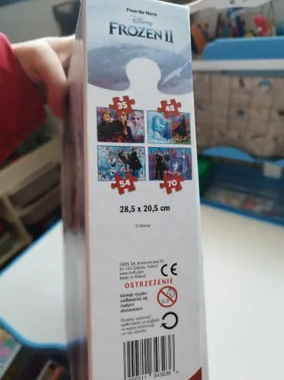 Puzzle Infantil Frozen 4 en 1 Trefl