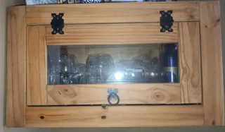 Conjunto Muebles Madera Pino Maciza