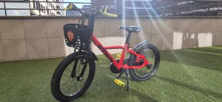 Bicicleta Btwin 16 Roja