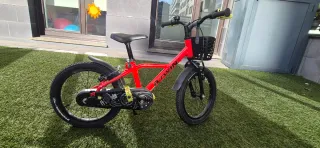 Bicicleta Btwin 16 Roja