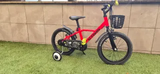 Bicicleta Btwin 16 Roja
