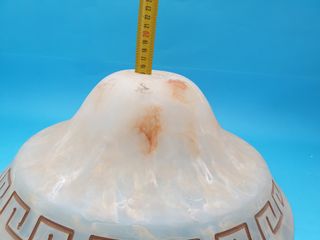 Ricambio lampadario vetro decorato