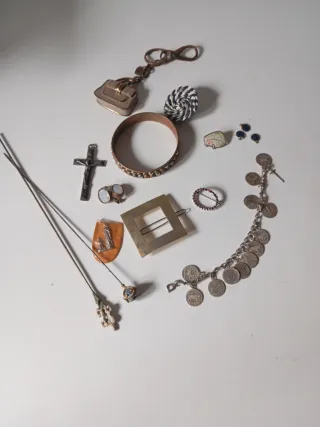 Lote bisutería antigua