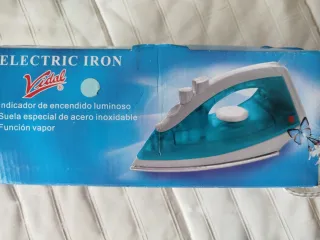 Plancha de vapor Vidal azul
