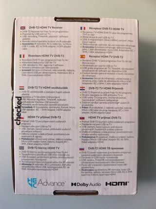 Strong SRT 82 DVB-T2 Decoder Digitale Terrestre HD