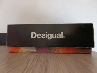 Zapatillas Desigual Talla 37 Flores Rosas