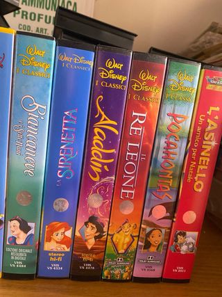 Lotto 15 VHS Disney Classici