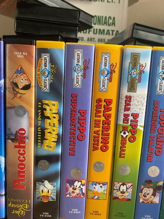 Lotto 15 VHS Disney Classici