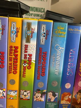 Lotto 15 VHS Disney Classici
