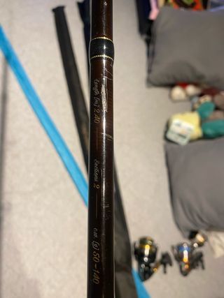 Lote de cañas depredadores