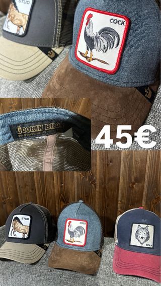 Lote 3 Gorras Goorin Bros