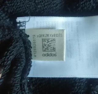 Sudadera Adidas Negra con Rayas