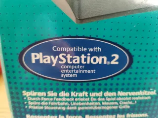 Volante Logitech Driving Force PS2 + Pedali