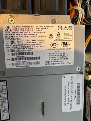 Servidor HP ProLiant DL120 G7 Xeon E3-1220 4GB