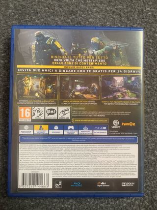 Rainbow Six Extraction PS4 - Tom Clancy's