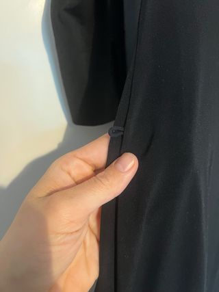 Vestido negro Fórmula Joven talla 42