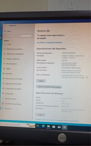 Computer da tavolo Lenovo Nero/Grigio