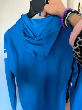 Sudadera Nike Azul con Capucha