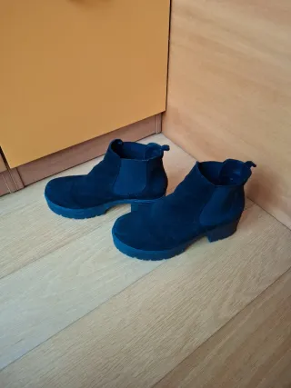 Botines negros con plataforma súper cómodos