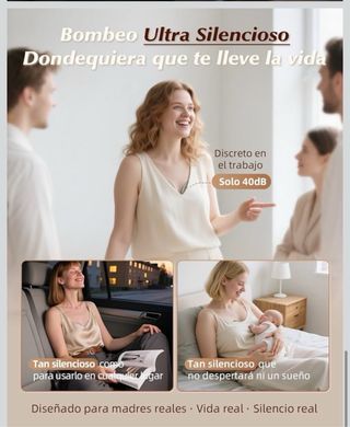 Sacaleches Eléctrico KISSBOBO (solo 1 unidad)