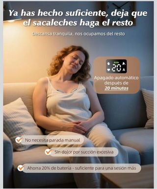 Sacaleches Eléctrico KISSBOBO (solo 1 unidad)